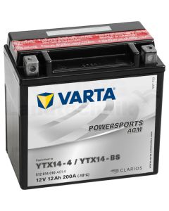 Batterie POWERSPORTS AGM 12 V / 12 Ah