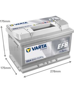 Starterbatterie 12V 65Ah
