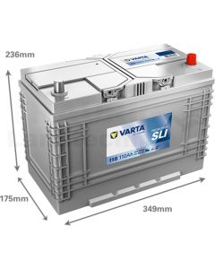 Starterbatterie 12V / 110Ah