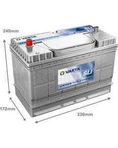 Starterbatterie 12V / 105Ah