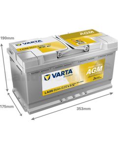 Starterbatterie 12V 95Ah