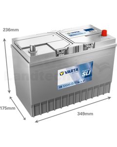 Starterbatterie 12 V / 120 Ah