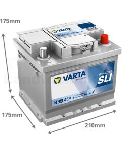 Starterbatterie 12V / 45Ah