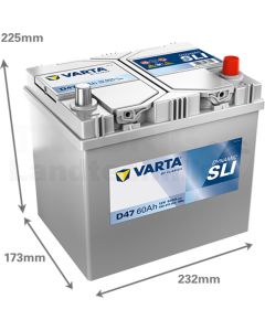 Batterie Blue Dynamic 12 V / 60 Ah