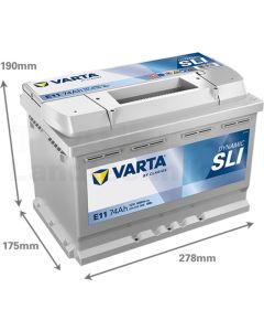 Batterie Blue Dynamic 12 V / 74 Ah