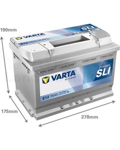 Batterie Blue Dynamic 12 V / 74 Ah