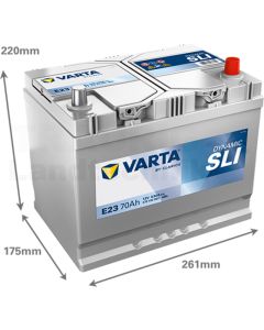 Batterie Blue Dynamic 12 V / 70 Ah
