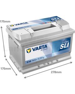 Batterie Silver Dynamic 12 V / 74 Ah