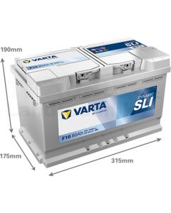 Batterie Blue Dynamic 12 V / 80 Ah