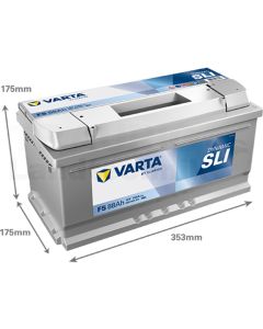 Batterie Black Dynamic 12 V / 88 Ah