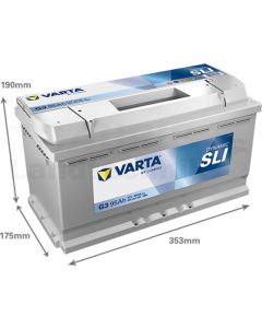 Batterie Blue Dynamic 12 V / 95 Ah