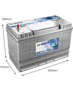 Starterbatterie 12V / 105Ah