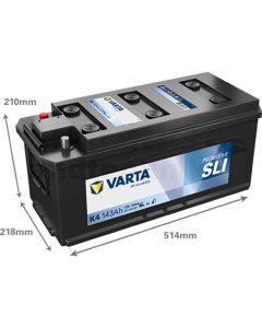 Starterbatterie 12V / 143Ah