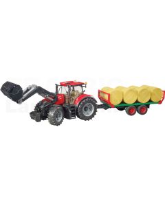 Case IH Optum 300 CVX mit Frontlader