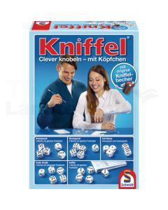 Kniffel mit Lederwürfelbecher