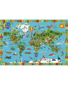 Puzzle, Deine bunte Erde, 200 Teile