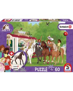 Puzzle 60 Teile Schleich Clubtreffen