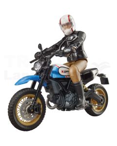 Motorrad mit Fahrer