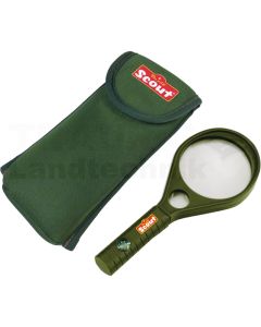 SCOUT Lupe mit Kompass-Griff 