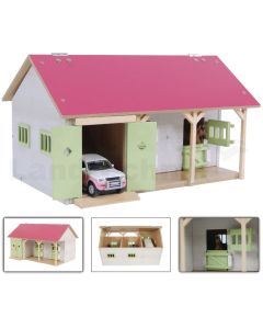 Pferdestall mit 2 Boxen und Garage