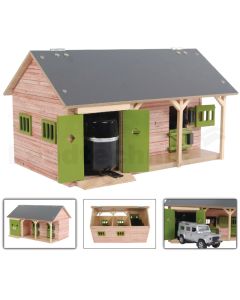 Pferdestall mit 2 Boxen und Garage