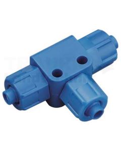 A-TV-11.6/9-POM-bl T-Verbinder-POM-blau