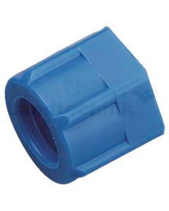 A-ÜM-10/8-M14x1-POM-bl l - Überwurfmutte