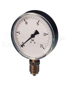 M-SU-100-0/25-1/2-St Rohrfedermanometer