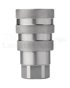 Serie 526 Muffe IG 3/8" BSP  Edelstahl