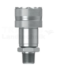 Muffe Sicherheitsverzahnung AG 1/4" NPT