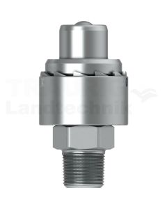 Stecker Sicherheitsverzahnung AG 1/4"NPT