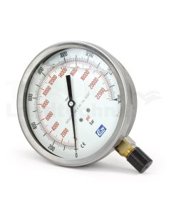Manometer 150 mm; 1600 bar; G 1/2"