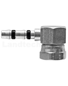 Fitting 90° kurz IG 7/8”-14-UNF 12