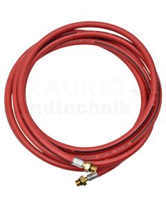 Service-Schlauch, rot, 5 m