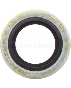 Gummistahlscheibe 1/4"