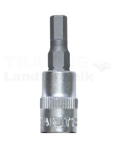 1/4" Bit-Stecknuss Innensechskant, 5 mm