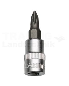 1/4" Bit-Stecknuss, PH1