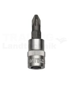 1/4" Bit-Stecknuss, PZ2