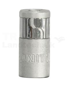 1/4" Bit-Adapter-Stecknuss, mit Spannrin