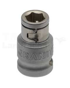 3/8" Bit-Adapter-Stecknuss, 3/8" x 5/16"