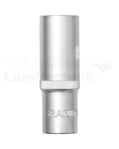 1/2" Sechskant-Stecknuss, lang, 19 mm