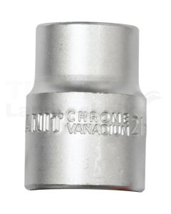3/4" Sechskant-Stecknuss, kurz, 21 mm