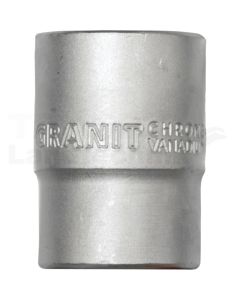 3/4" Sechskant-Stecknuss, kurz, 27 mm
