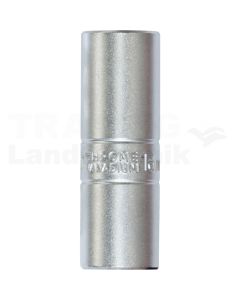 1/2" Stecknuss für Zündkerzen, 16 mm