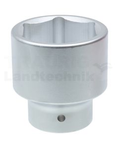 1" Sechskant-Stecknuss, 60 mm
