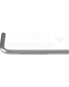 Winkelstiftschlüssel kurz 6 mm