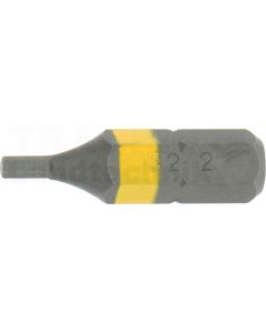 VPE10 1/4" Bit 25mm, Innensechskant 2 mm