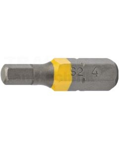 VPE10 1/4" Bit 25mm, Innensechskant 4 mm