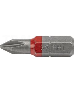 VPE10 1/4" Bit 25mm, PH 1