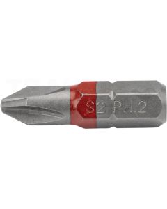 VPE10 1/4" Bit 25mm, PH 2